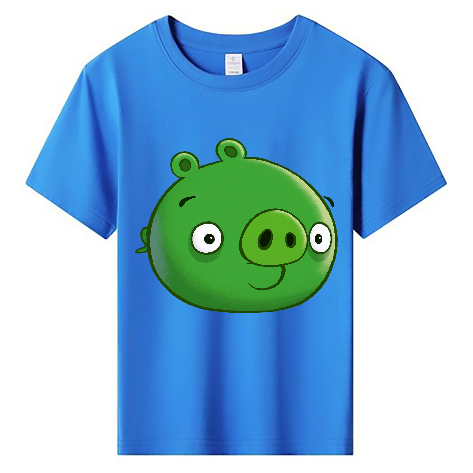 （画像用） Angry Birds アングリーバード 綿100％キッズTシャツ（フロントプリント）